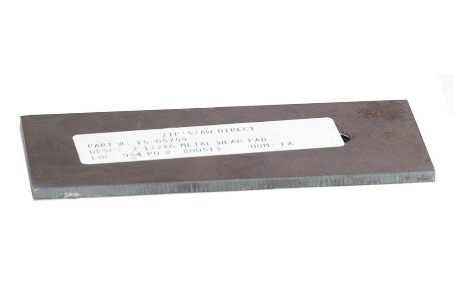 Picture of 2 1/2X6 Metal Wear Pad,