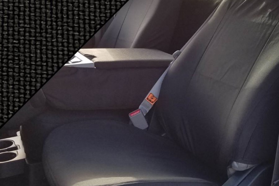 Picture of Tiger Tough 2015-2018 Ford F150 / 2017-2018 Ford F250-F550 Center Headrest and No Armrest With Airbelt 60/40 Bench
