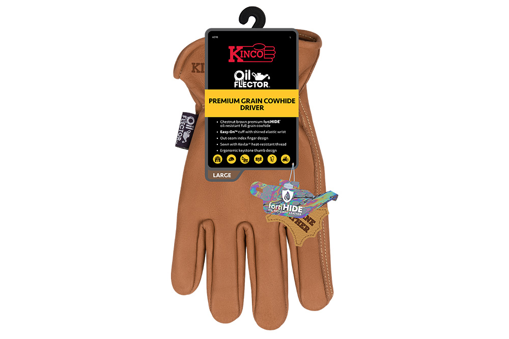 Picture of Kinco OilFlector Premium Grain Cowhide Driver Gloves