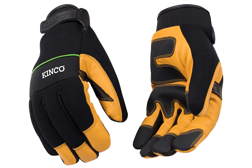 Picture of KincoPro Premium Grain Goatskin & Synthetic Hybird Gloves