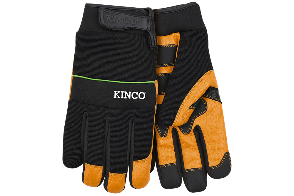 Picture of KincoPro Premium Grain Goatskin & Synthetic Hybird Gloves