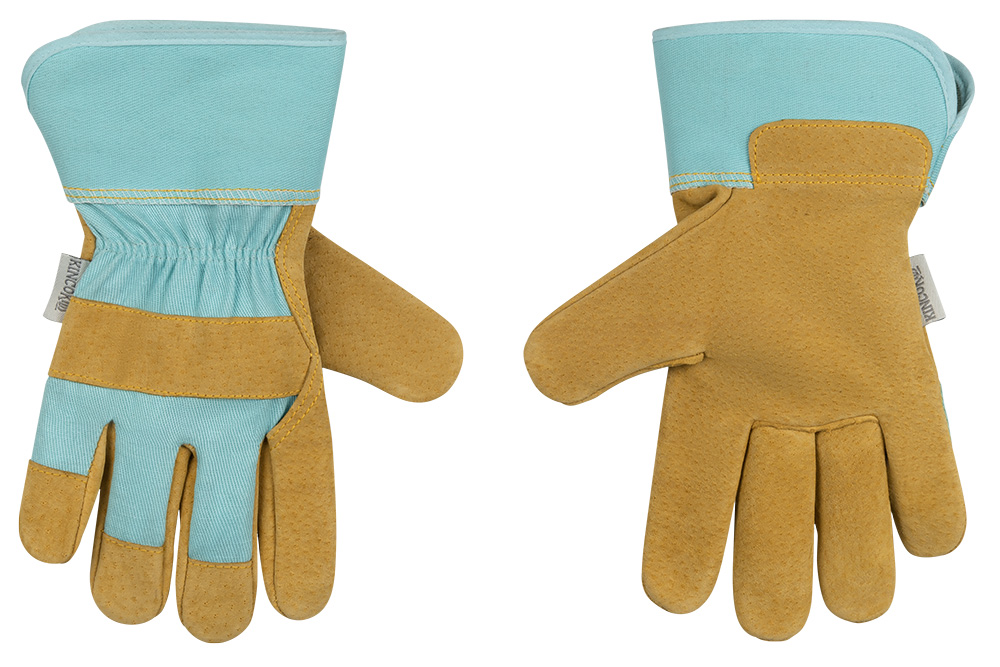 Picture of Kinco Kids' Suede Pigskin Palm w/ Safety Cuff Gloves