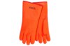 Picture of Kinco 14" Lined Hi-Vis Orange Sandy Finish PVC w/ Gauntlet Cuff Gloves