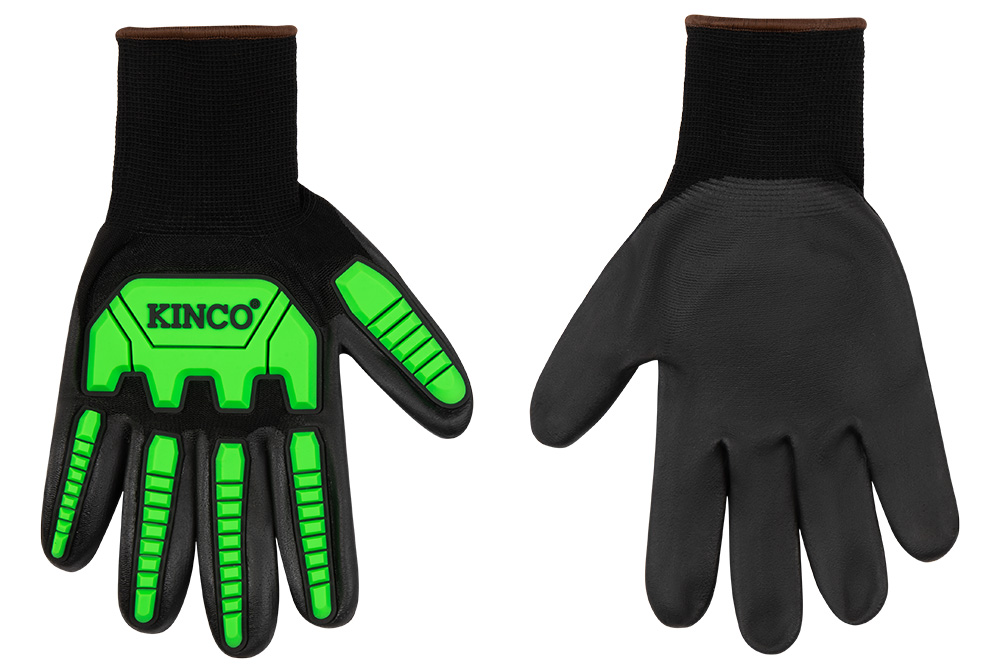 Picture of Kinco Polyester Knit Shell & Coolcoat Gloves with Impact Protection