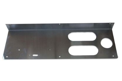 Picture of Miller Carrier Tail Light Face Plate Horizontal Lights Right Hand 10 / 15 / 20
/ 30S Stainless Steel