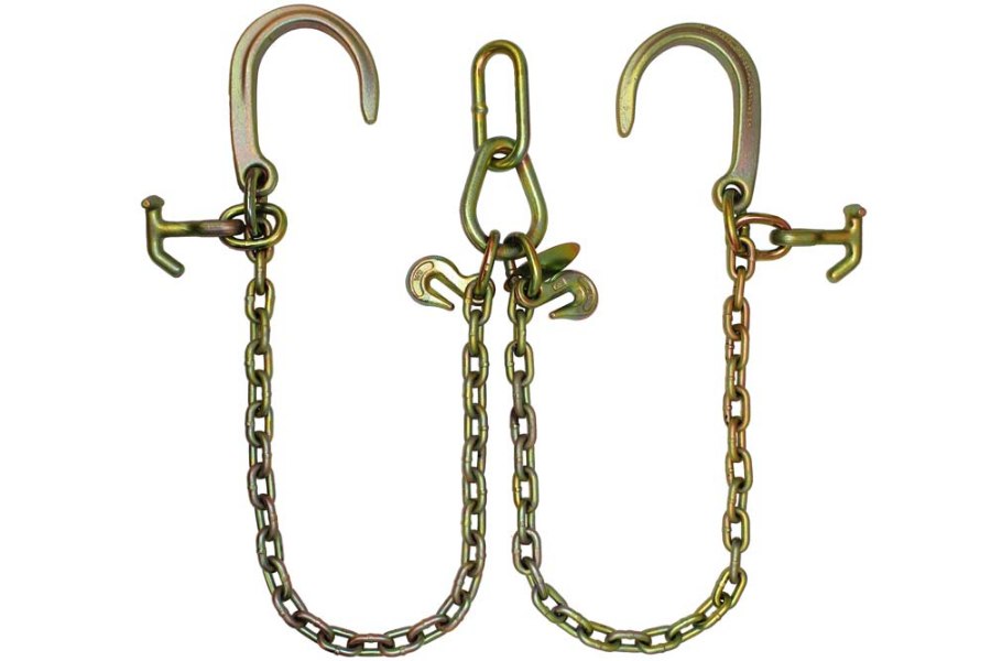 Picture of B/A Products V-Chain Low Profile 8" J Hooks / T J Hooks G70 - 3'
