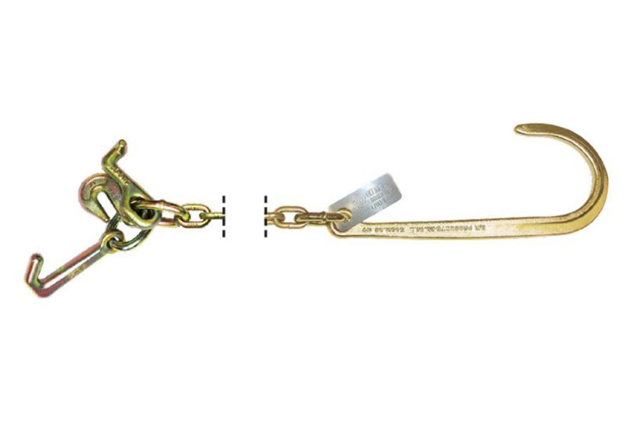 Picture of B/A Products J-Chain Assembly with 15" J-Hook and T, Grab and Mini J Hooks