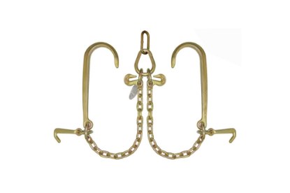 Picture of B/A Products Low Profile V-Chain w/15" J and Mini J-Hooks - 2'
