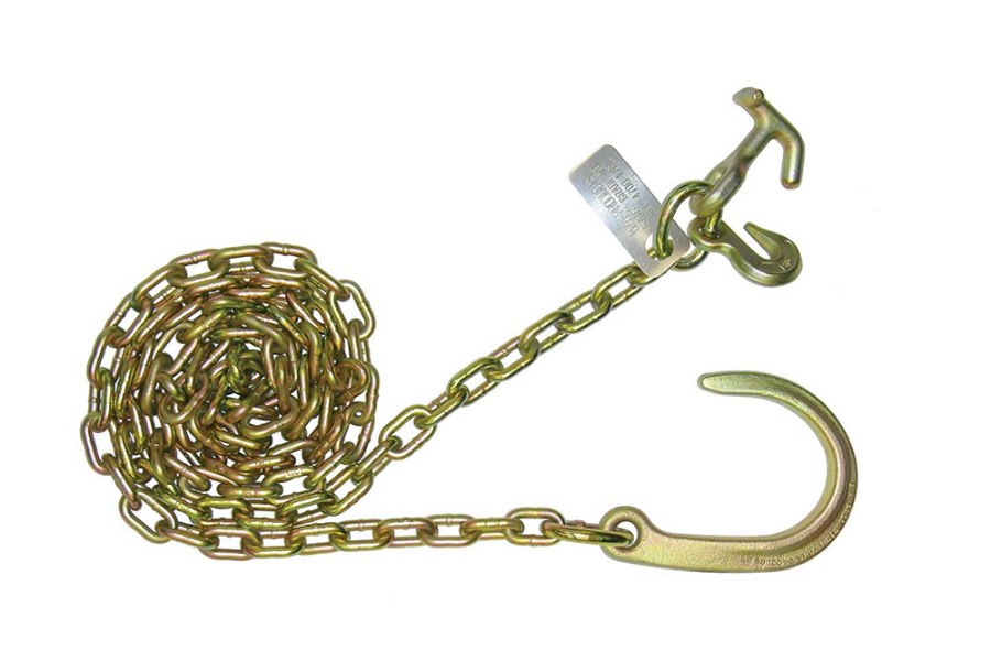 Picture of B/a Products J-Chain Assembly with 8" J-Hook and TJ Combo and Grab Hooks