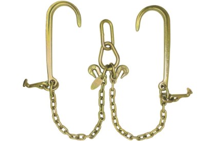 Picture of B/A Products V-Chain Low Profile 15" J Hooks / T Hooks G70 (3' ONLY)