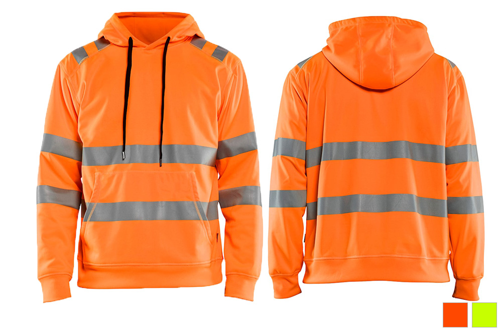 Picture of Blaklader Hi-Vis Hooded Sweatshirt