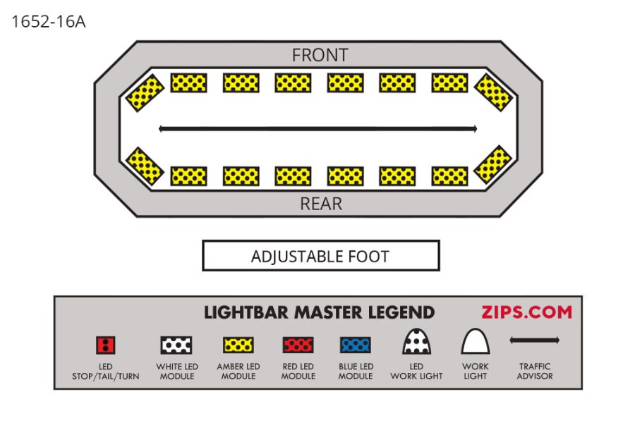 Picture of ECCO 16 Series 47" or 52" Light Bar