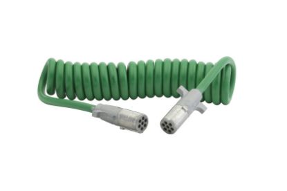 Picture of Grote Premium Trailer Coil Cord-15' Green-ABS-1/8,2/10/4/12