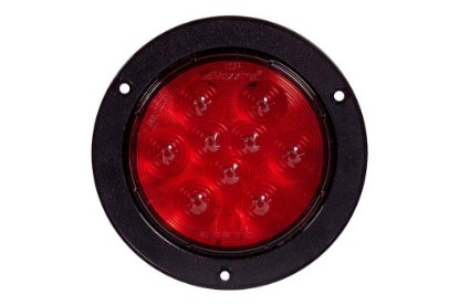 Picture of Maxxima Stop/Tail/Turn 4" Red LED w/ Flange