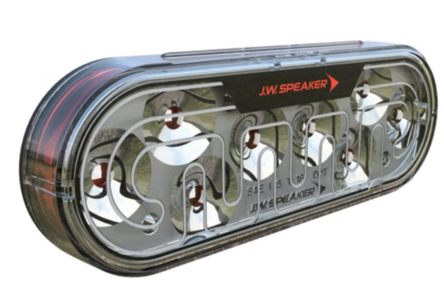 Picture of JW Speaker Heated Red Stop, Tail, & Turn Light