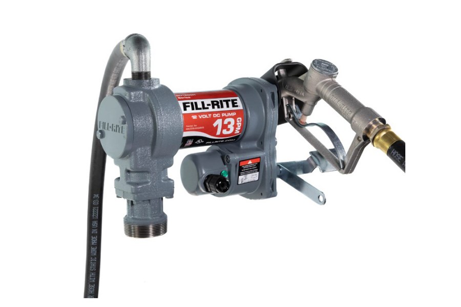 Picture of FILL-RITE Standard-Duty Rotary Vane Pump, 1/4 HP, 12V DC