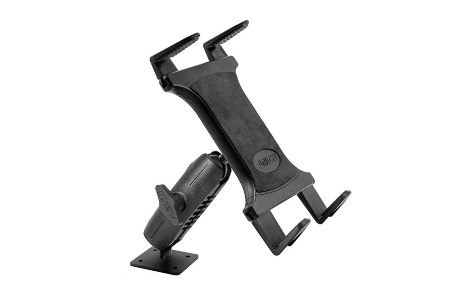 Picture of Arkon Mounts Slim-Grip Tablet Holder with Drill Base Mount for iPad, Note, Tab