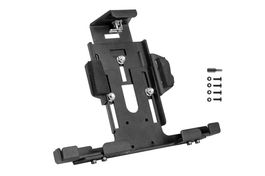 Picture of Arkon Mounts Universal Locking Adjustable Aluminum Tablet Holder with Key Lock for Galaxy Tab LG G Pad Models