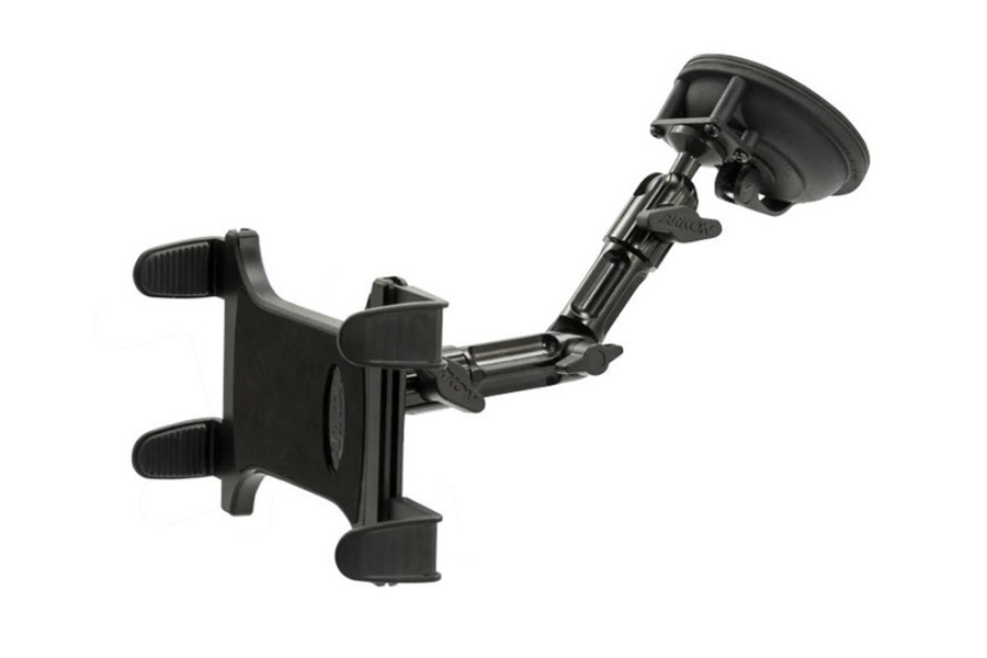 Picture of Arkon Mounts Heavy-Duty Multi-Angle Slim-Grip Tablet Suction Mount with 8" Arm for iPad, Note