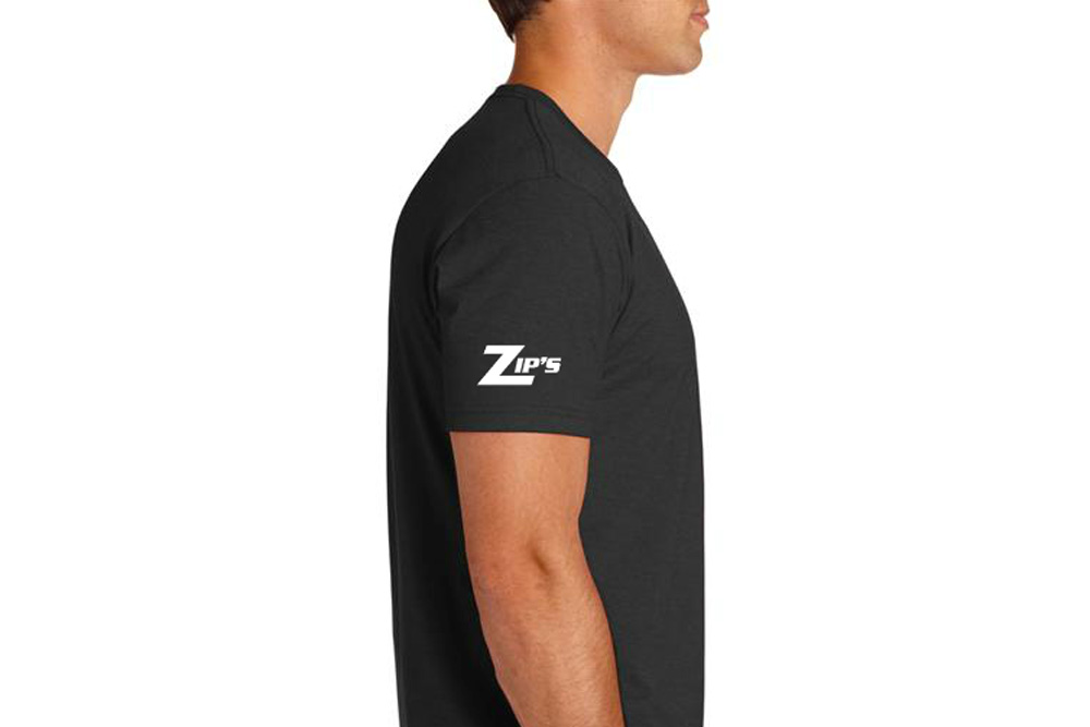 Picture of Zip's Custom Wear Eat Sleep Tow Crew Neck T-Shirt Black- 4XL