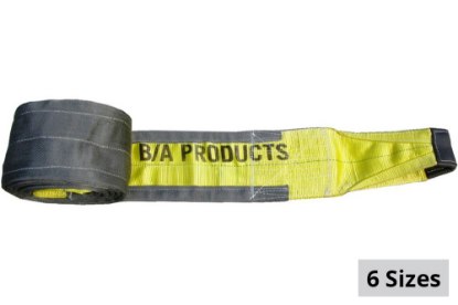 Picture of B/A Products Recovery Straps w/ Cordura Sleeves 2 Ply