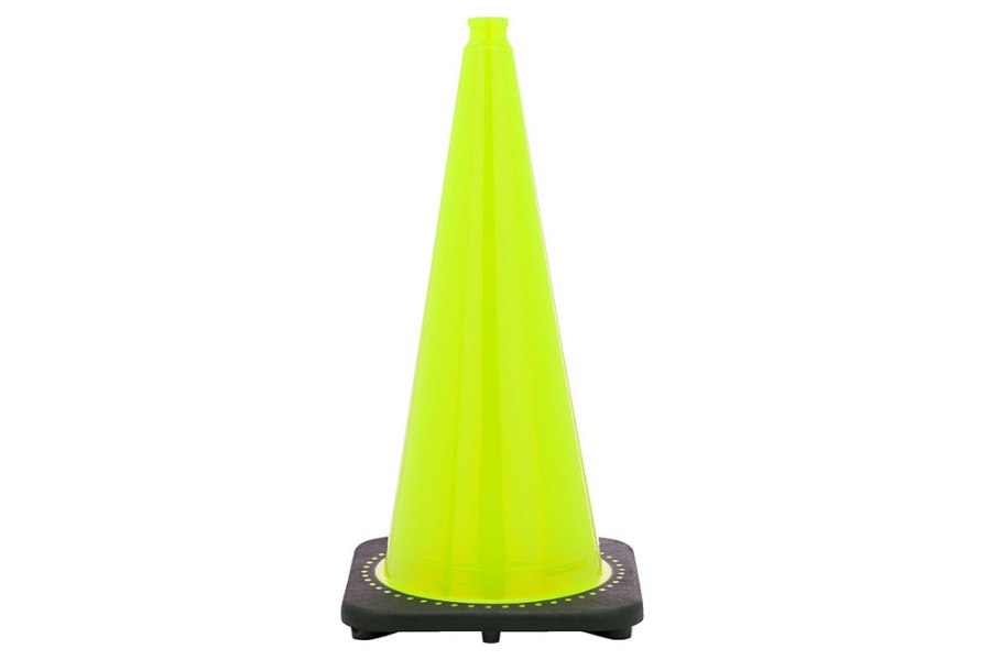 Picture of JBC Revolution Series Lime Non-Reflective Traffic Cone
