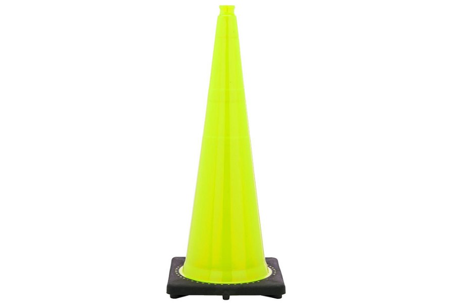 Picture of JBC Revolution Series Lime Non-Reflective Traffic Cone