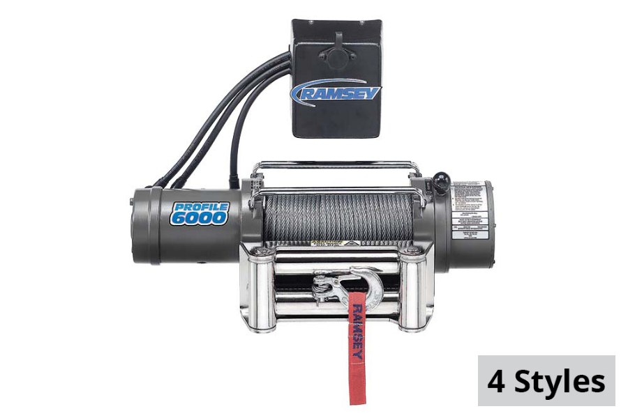 Picture of Ramsey Patriot Profile 6000R 6,000 lb. Electric Planetary Winch