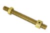 Picture of SnowDogg Plow Running Gear Assembly Parts 1 1/4" Screw With Adjustable Nut