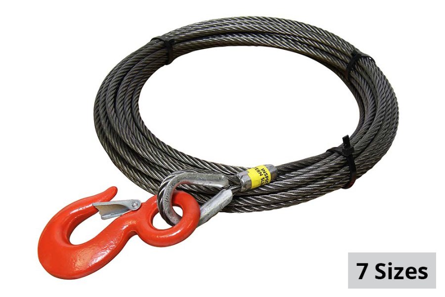 Picture of All-Grip Steel Core Winch Cables with Standard Hook