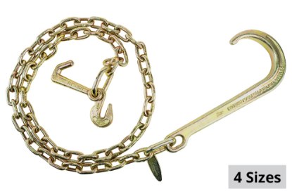 Picture of Zip's J-Chain Assembly with 15" J, Grab, and Mini J Hooks