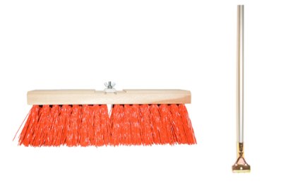 Picture of Bruske 16" Heavy Duty Orange Street Broom