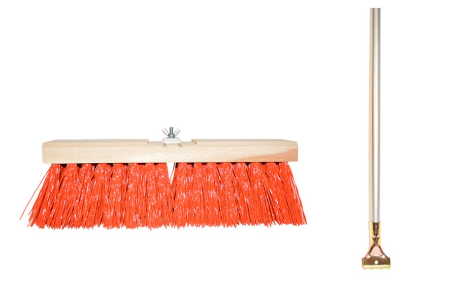 Picture of Bruske 16" Heavy Duty Orange Street Broom