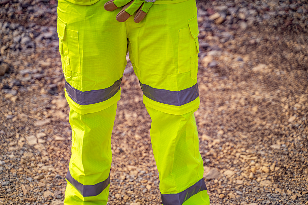 Picture of Coolworks Hi-Vis Ventilated Lime Green Pants