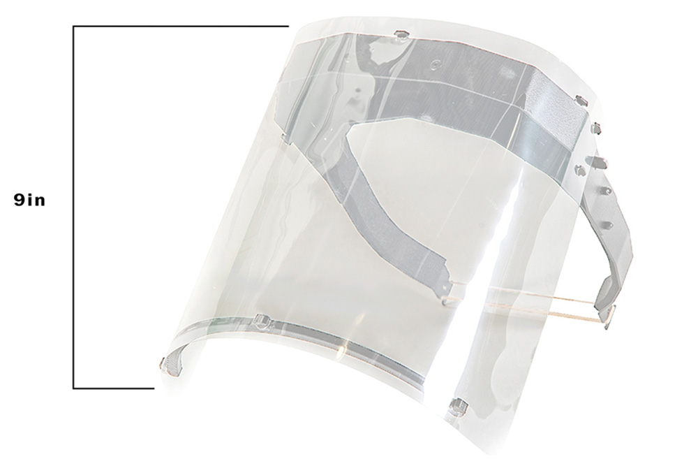 Picture of ITD 8" or 9" Replacement Safety Face Shield