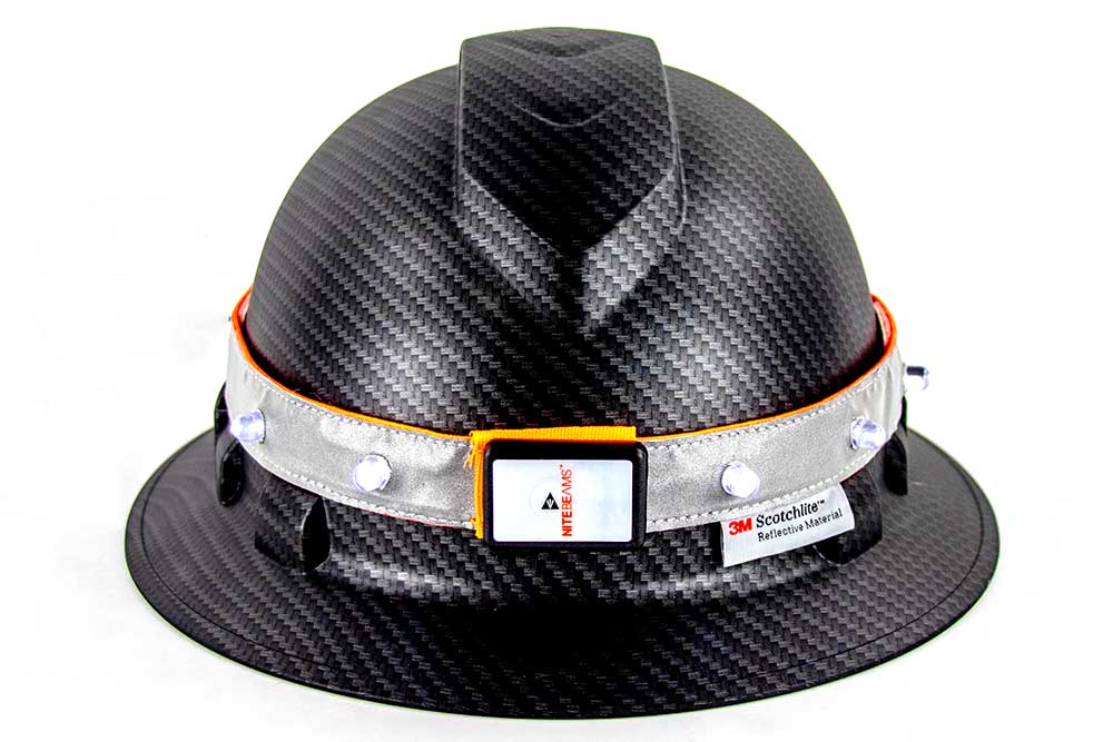 Picture of NiteBeams LED Hard Hat Band with 3M Reflective