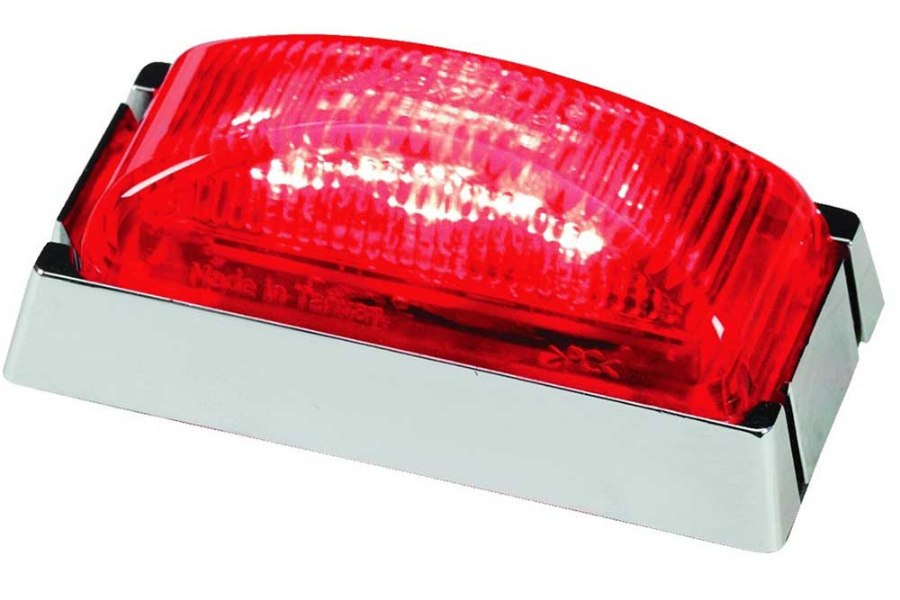 Picture of MAXXIMA Mini LED Clearance Light, Red Lens, Red LEDs, 2-7/8"L x 1-1/2"H x 1-1/4"D