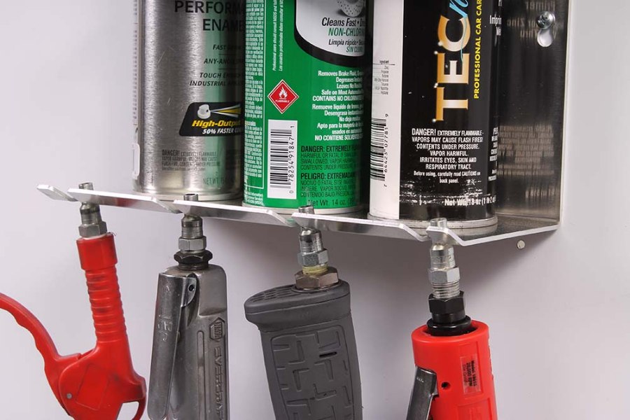 Picture of In The Ditch Aerosol Can and Air Tool Combo Rack