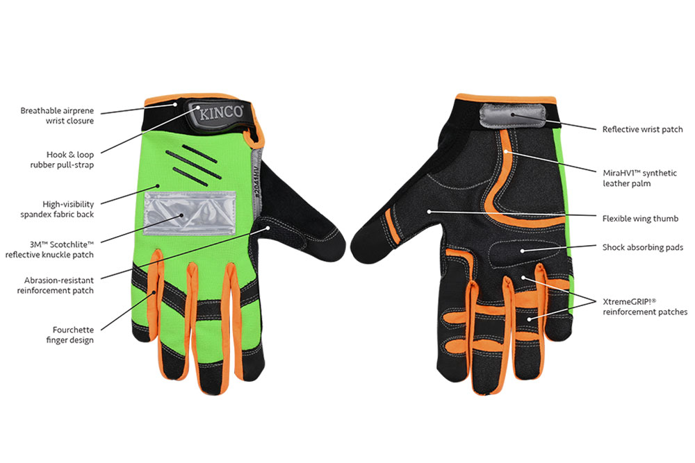 Picture of Kinco Pro Hi-Vis General Gloves