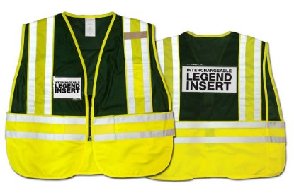 Picture of Kishigo 200 PSV Pro Series Green and Lime Vest