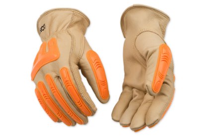 Picture of Kinco XL Hi-Vis Cowhide Gloves