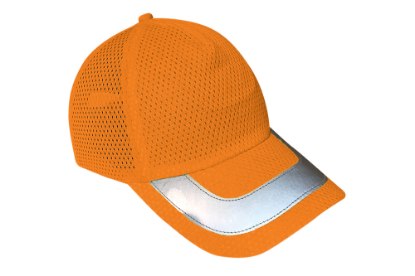 Picture of OccuNomix Hi-Vis Mesh Ball Cap, Orange