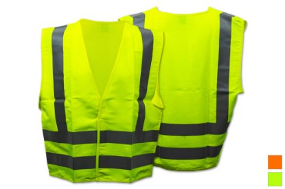 Picture of AW Direct Class 2 Double Banded Safety Vest