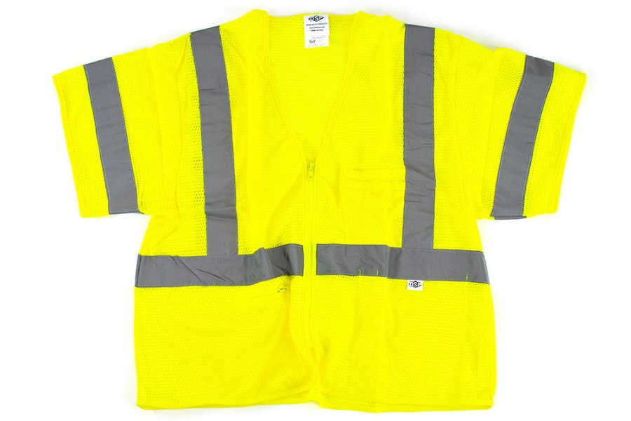 Picture of Dicke Safety Products Class III Lime Mesh Safety Vest, 5XL