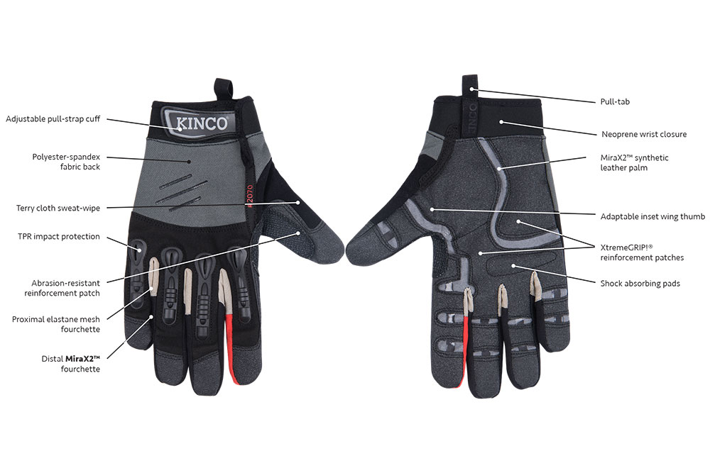 Picture of KincoPro Unlined Heavy Duty Gloves