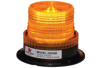 Picture of FEDERAL SIGNAL Firebolt Class 3 LED Beacon, Magnetic Mount, Amber