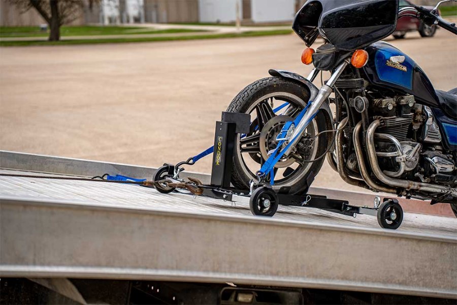 Picture of Condor Motorcycle Loader for Flat Beds