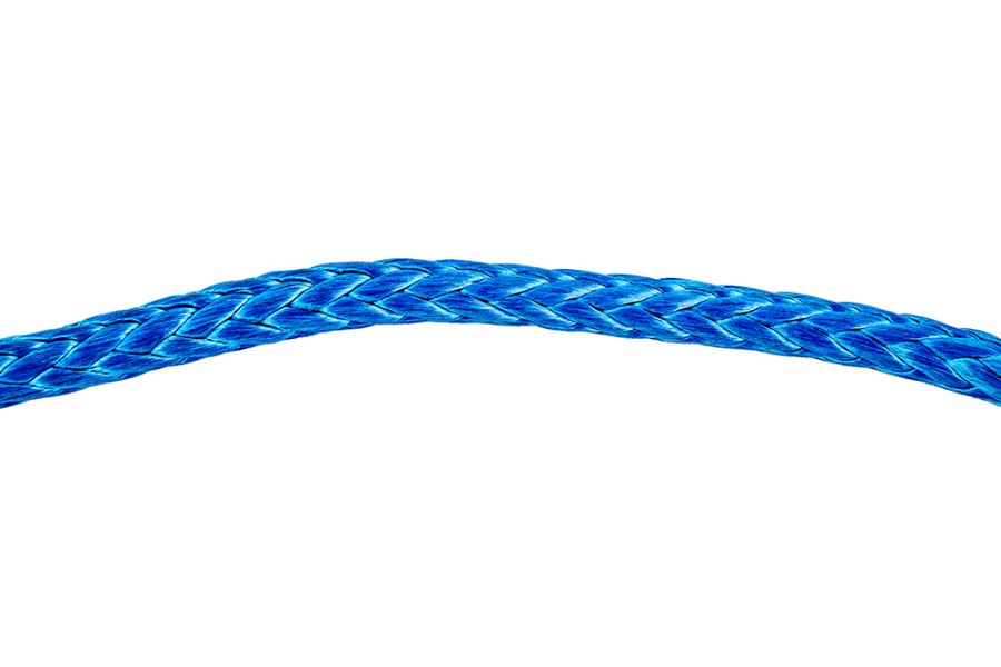 Picture of AmSteel-Blue Synthetic Winch Lines w/ Self-Locking Hook | 9/16" - 7/8"