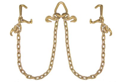 Picture of B/A V-Chain, Grade 70, 5/16" w/R, T and Mini J-Hooks, 2'