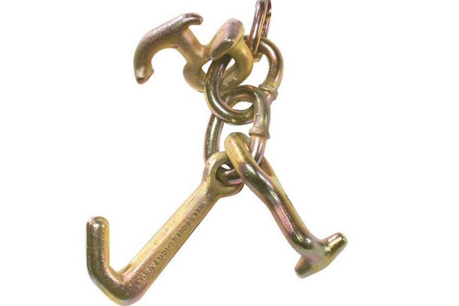Picture of B/A V-Chain, Grade 70, 5/16" w/R, T and Mini J-Hooks, 2'
